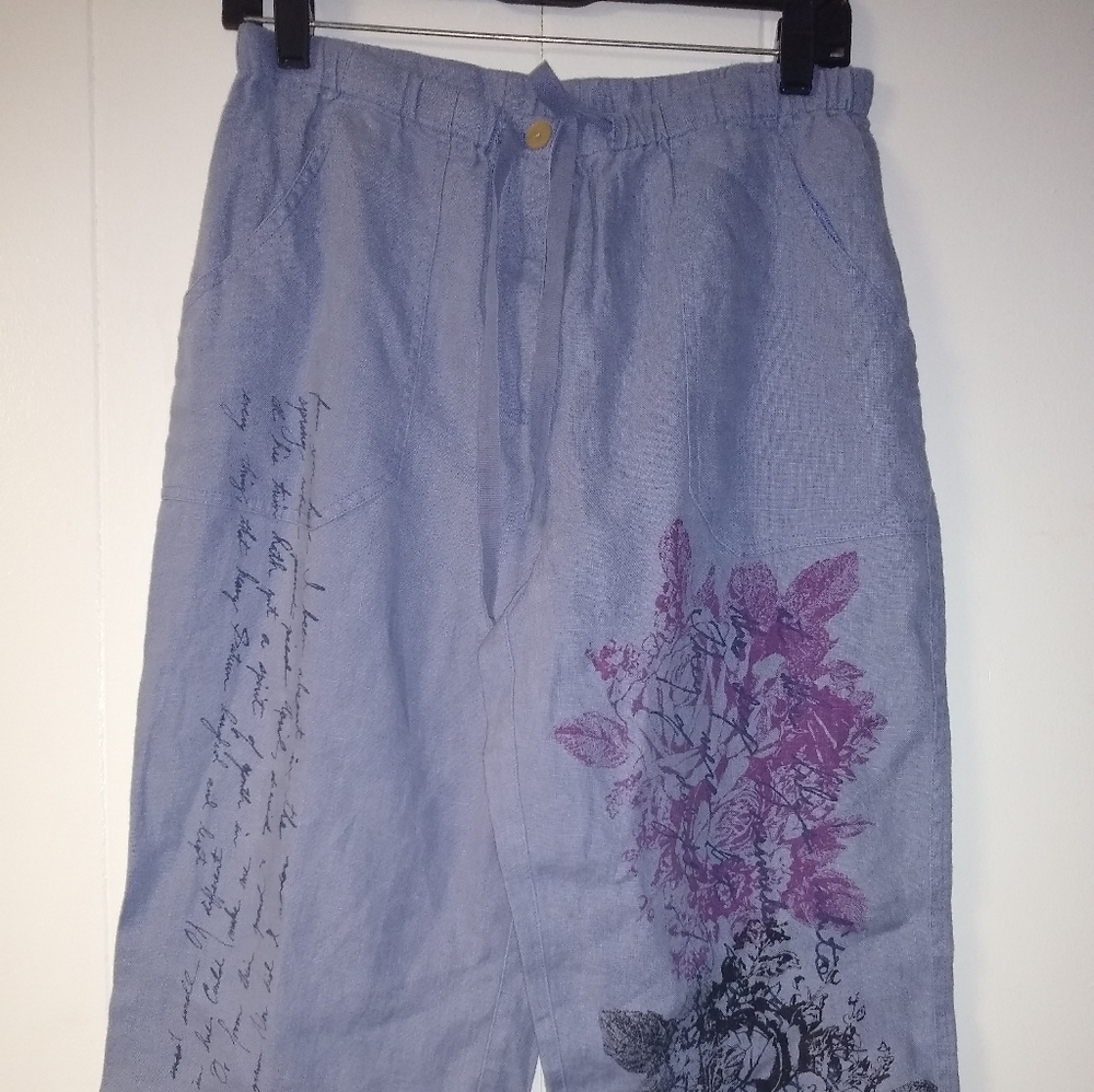 J Jill Woman Floral Pants